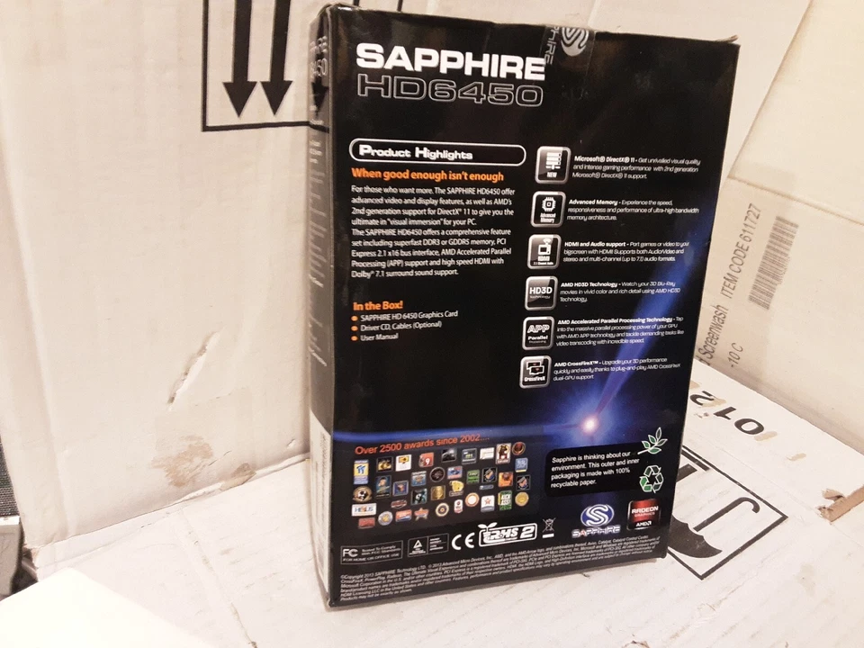 Sapphire RADEON HD 6450 graphics card 6450 11190-02-20G - Image 4 of 4