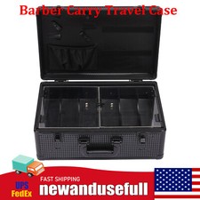 Portable Professional Barber Carry Travel Case for Clipper Trimmer Storage