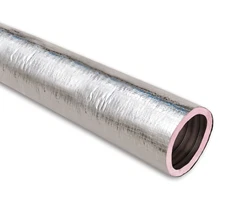18" Silver Flex Thermaflex Insulated Flexible Duct R6 25'