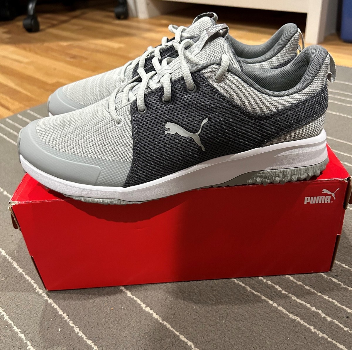 Puma Mens Grip Fusion Sport 3.5 376052-05 Gray Running Shoes Sneakers Size  8.5 | eBay