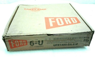 FORD UFR1400-DA-6-U Ecoat Wedge Act Restraint & M.J. Access. 4 Ductile Iron Pipe