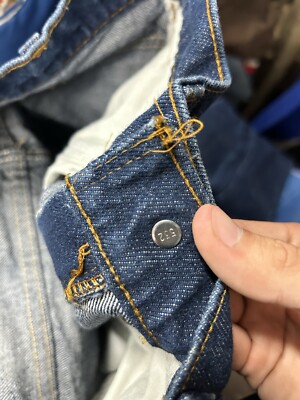 Vtg 70s Levi's 684 Orange Tab Bellbottom Flare New Denim Vtg 70s Levi's 684 Orange Tab Bellbottom Flare New Denim