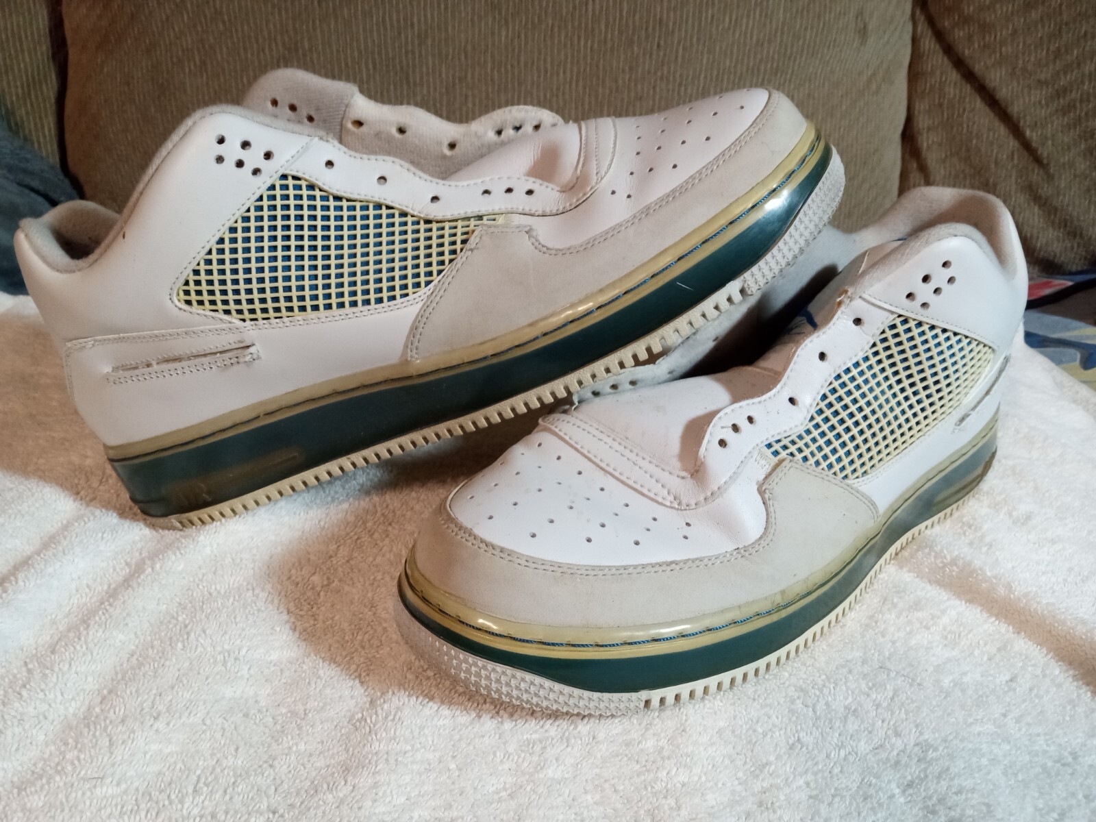 Military Blue Jordan Air Force Fusion Deadstock Rare 2009 Nike Air