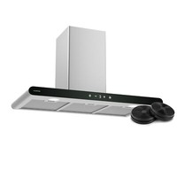 Klarstein Dunstabzugshaube 90 Cm Wandhaube Abzugshaube Eek A+ Led 110 W Touch