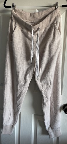 Aerie Sweatpants Womens Pink Fleece Joggers Lounge Casual Soft Pockets S/P