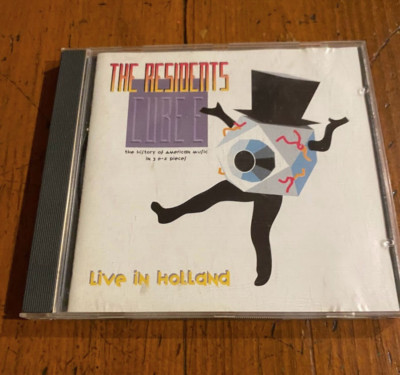 THE RESIDENTS Cube-E Live In Holland CD (1990, Restless) 26 songs OOP