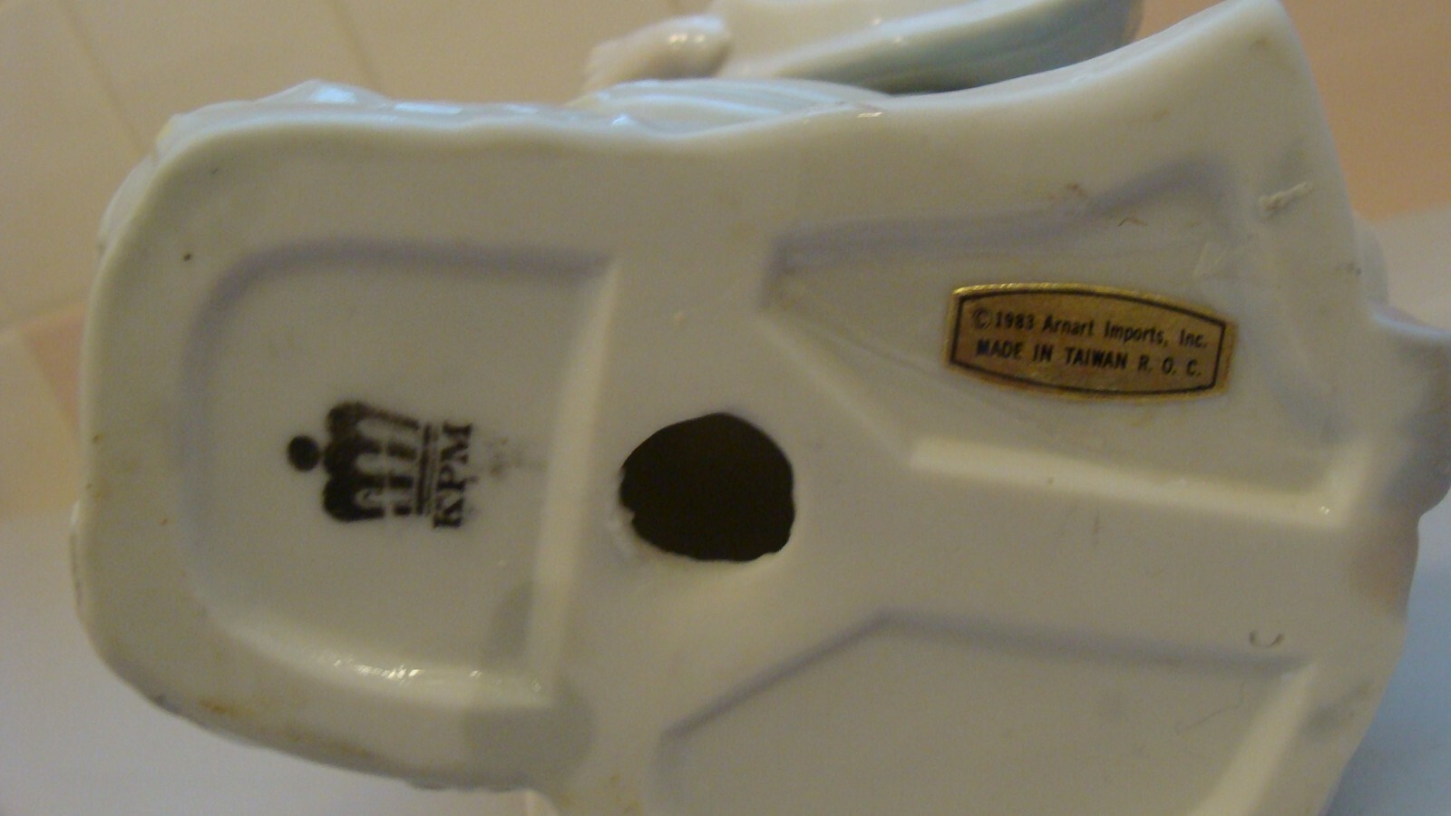 1983 Arnart Imports KPM Porcelain Beautiful Japanese Geisha Figurine eBay