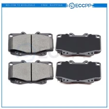 Front Ceramic Brake Pads For 1999 2000 2001 2002 2003-2004 Toyota Tacoma 4pcs