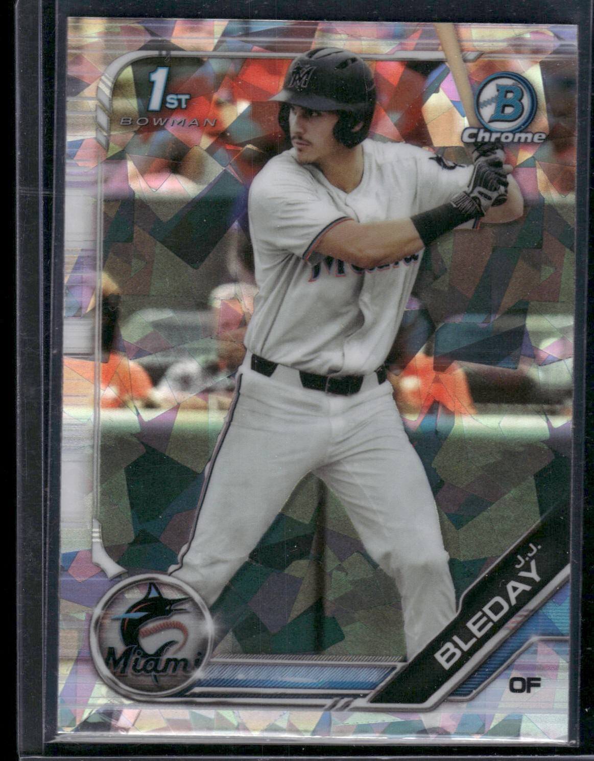 2019 Bowman Draft Sapphire #BDC-150 JJ Bleday 1st Marlins