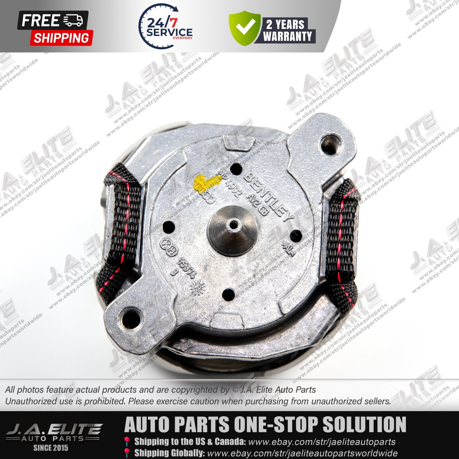 2pcs Engine Mount fit Bentley Continental GT/C Flying Spur Superspot 3W0199381R