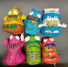 The Trash Pack Soft Plush Toys Green Fish Blue Fly Mouldy Milk Gorbage Monster