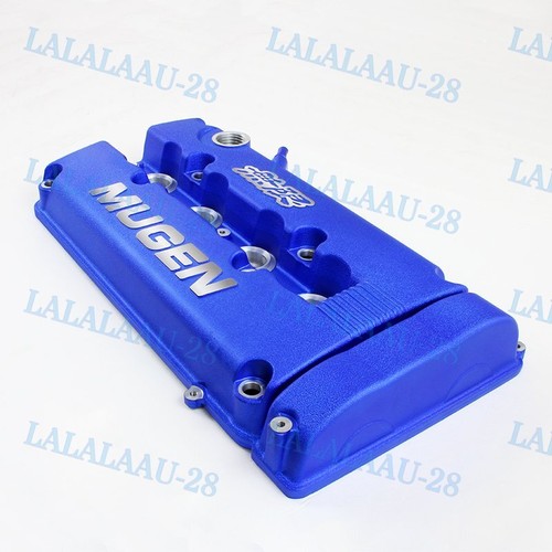 MUGEN Engine Valve Cover w/ Oil Cap For Honda Civic B16 B17 B18 VTEC B18C DOHC - Picture 5 of 9