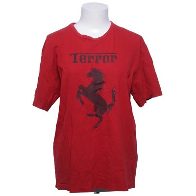 Divided by H&M, T-shirt, Größe: L, Rot, Baumwolle, Print, Damen #vxS