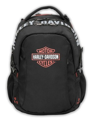 Harley-Davidson Renegade III Classic Bar & Shield Air Flow Design Backpack Black