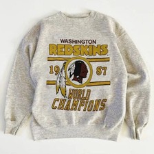 Vintage 1987 Washington Redskins Champions Graphic Unisex Sweatshirt WA3675