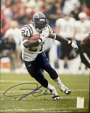 LaDainian Tomlinson Signed 8x10 photo Los Angeles Chargers COA