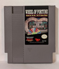 Wheel of Fortune for Nintendo Entertainment System NES Tested Clean, Cart Only