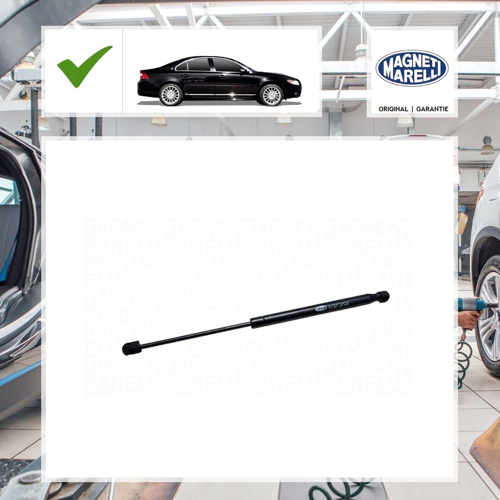 Gasfeder, Koffer-/Laderaum Magneti Marelli 430719072700 für Volvo