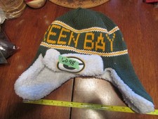 New Era Green Bay Packers Hat Cap green Knit Winter NFL Football OSFM