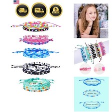 15pcs Braided Beaded Friendship Bracelets for Teens Girls Handmade Stackable ...