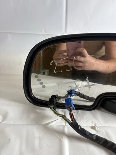Sierra Denali Driver Side View Mirror Power Classic Style Fits 03-07