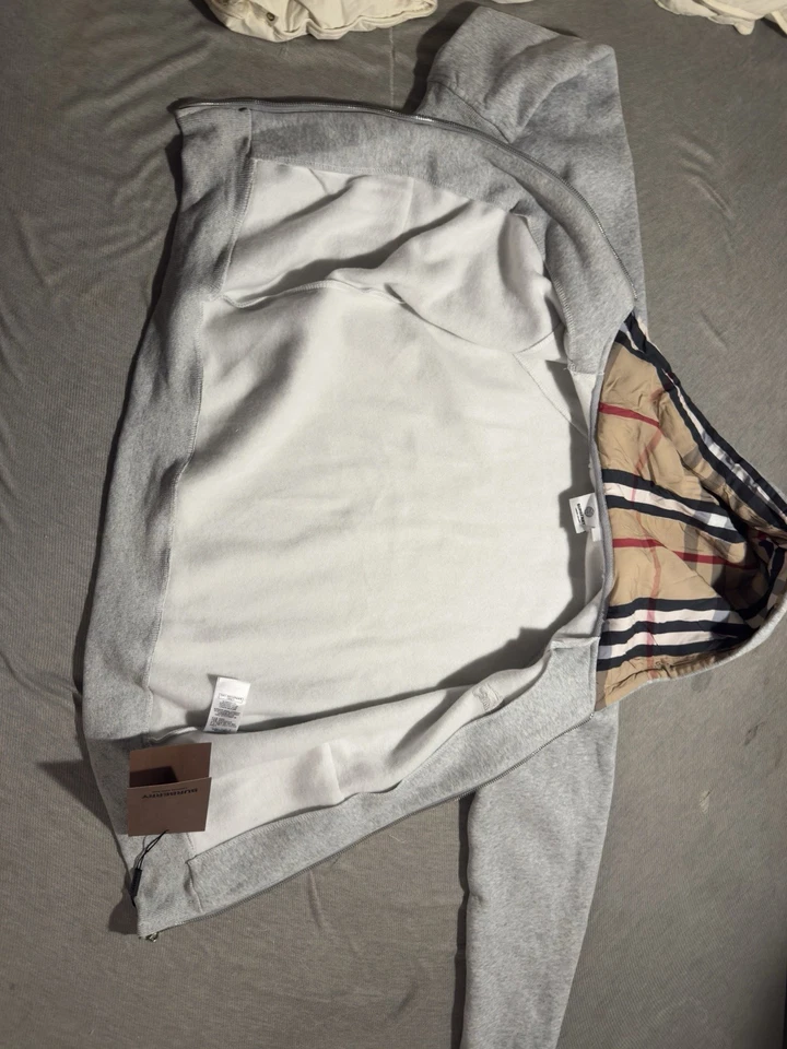 博柏利伦敦拉链连帽衫 — 第 4/4 张图片