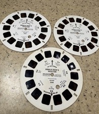 View Master 3 Reels Of Donald Duck  s Vacation 3048 Numbers 004-695, 696,697