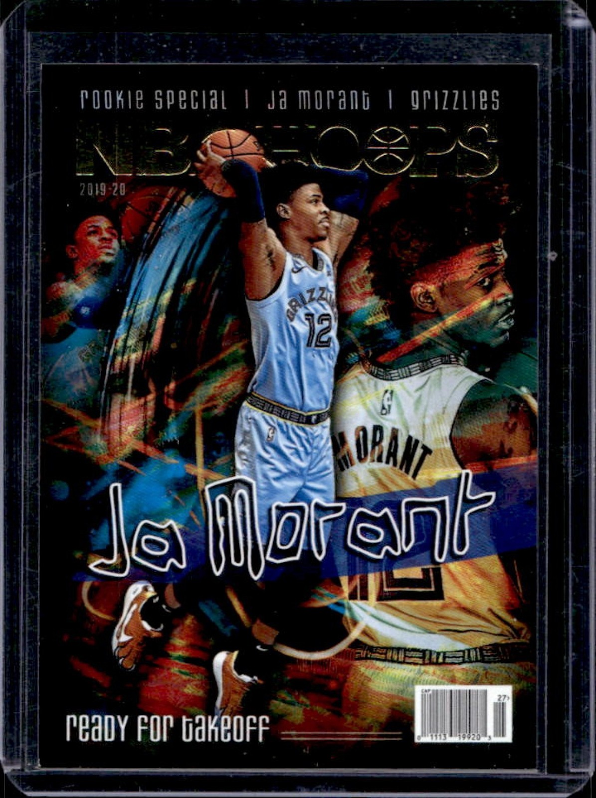 2019-20 Panini Hoops Ja Morant Special RC ##SPEC2 Grizzlies Rookie