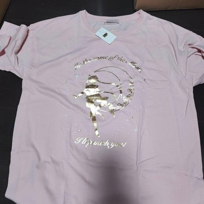 Sailor Moon USJ Limited Edition hellrosa T-Shirt Größe L unbenutzt...