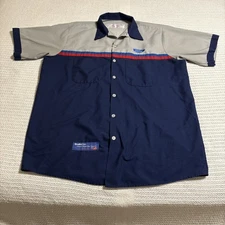 Red Cap Mechanics Shirt Ford Gray Blue Red Central Campus Automotive Technology