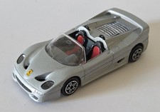 BURAGO Ferrari F50 Scala 1:43 Vintage Anni 80 90 Grigia Modellini Auto 