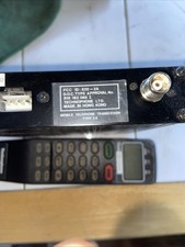 Technophone Type 2A mobile telephone transceiver car phone .