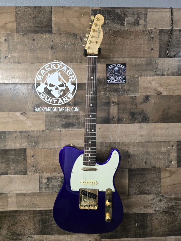 2023 Fender Telecaster Mod Shop Rare Plum Metallic Color W/ Ohsc.  - Image 2 of 4
