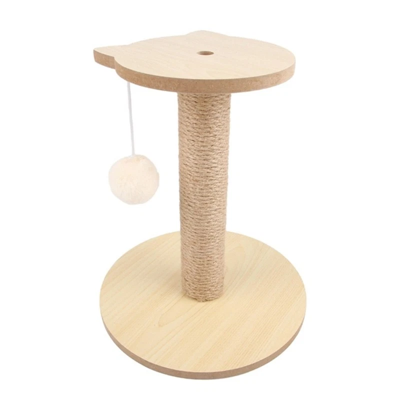 Cartoon Cat Scratcher Cat Scratching Post Scratcher Pet Toy for Indoor Cat