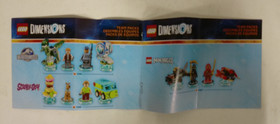 LEGO Dimensions Ninjago #71207 Instruction Book Manual ONLY