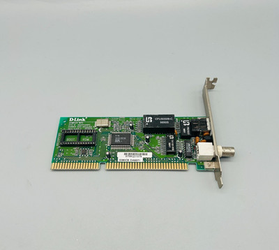 D-Link DE220P/10 Base-T RJ45 Computer PC ISA  Netzwerkkarte #960