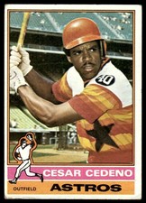 1976 Topps Cesar Cedeno Houston Astros #460