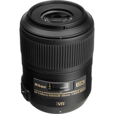 Nikon Micro NIKKOR 85mm f/3.5 DX G SWM AF-S VR IF M/A ED Lens for