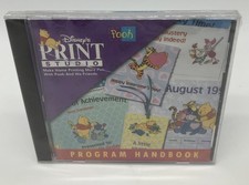 Disney  s Winnie The Pooh Print Studio PC CD-Rom Windows 1997