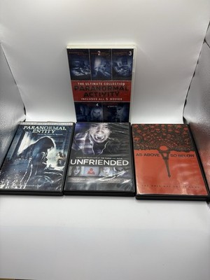 Found Footage Style Movies Lot of 4 DVD Horror Movies