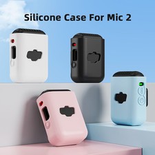 For DJI Mic 2 Transmitter Silicone Protective Case Wireless Microphone Sleeve