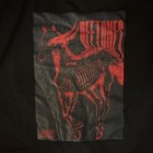 Deftones Black Graphic T-Shirt Red Skeleton Animal Print Rock & Pop — photo 3