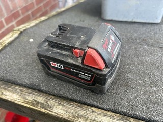 Milwaukee M18 3.0Ah 18V Red Lithium Ion Battery Spares and Repairs