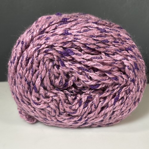Caron Funfetti Cakes MULBERRY 8 oz 239 yds Acrylic Polyester Blend Yarn - Picture 2 of 8