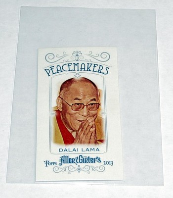 2013 Topps Allen & Ginter Mini Peacemakers Dalai Lama