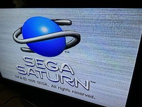 Vintge SEGA Saturn Home Console Black powers on Not fully tested Can&rsquo;t read disc