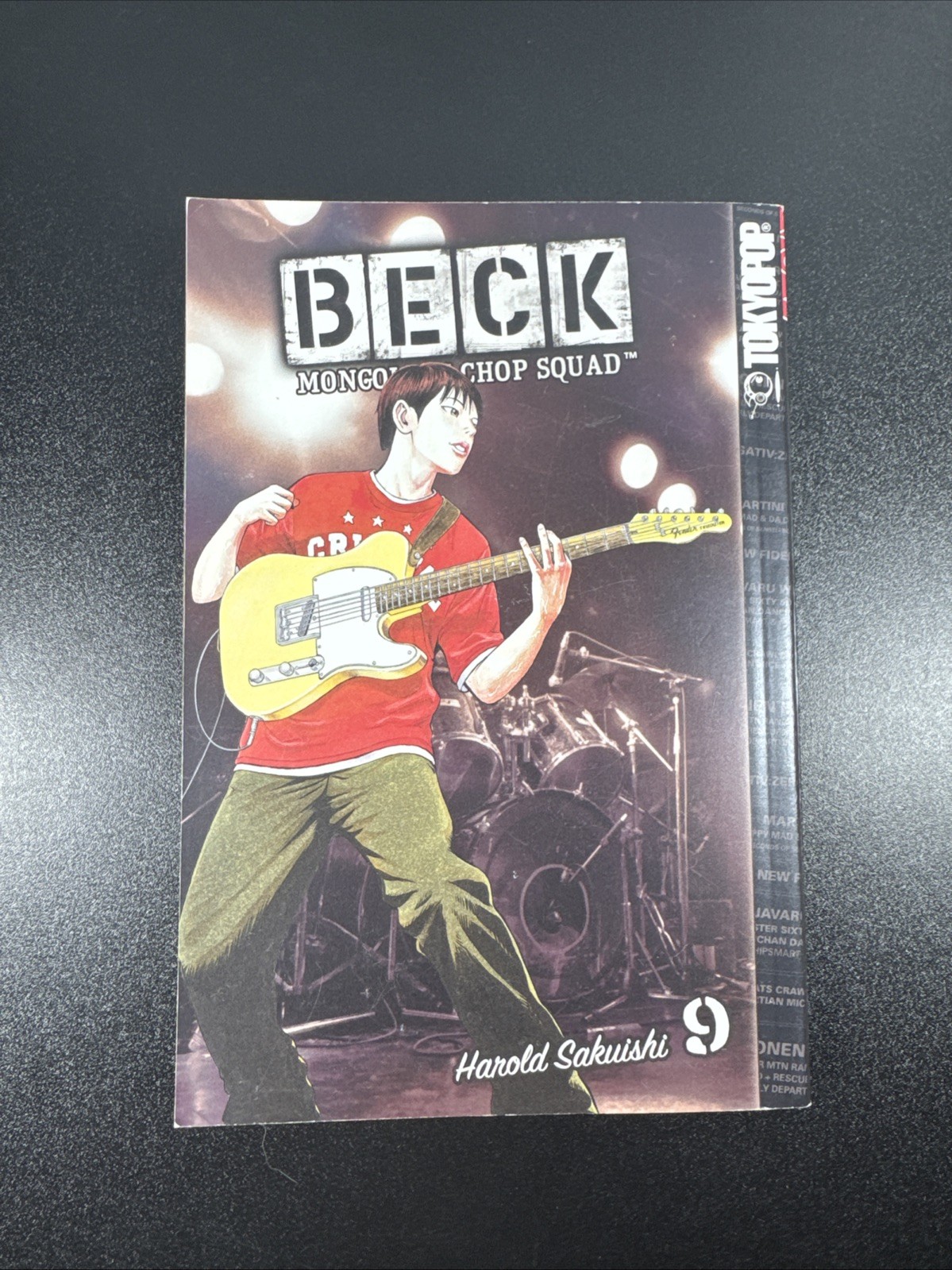 BECK:MONGOLIAN CHOP SQUAD VOLUME 9 By Harold Sakuishi *very Good Condition*