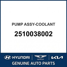 2000-2005 Kia Optima Pump Assembly-Coolant OEM New 2510038002