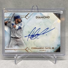 2020 Topps Diamond Icons Fernando Tatis Jr Auto /25 San Diego Padres #DIA-FTJ