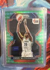 2022 Panini Prizm WNBA - W25 Angel McCoughtry #168 Green Prizm